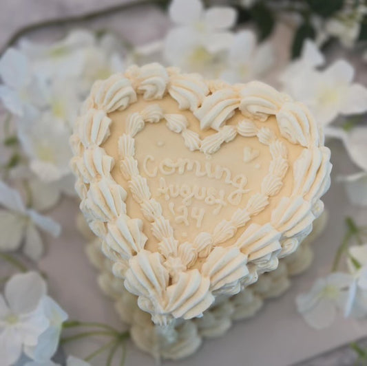 Heart Cakes - Moonlit Pantry Catering & Events