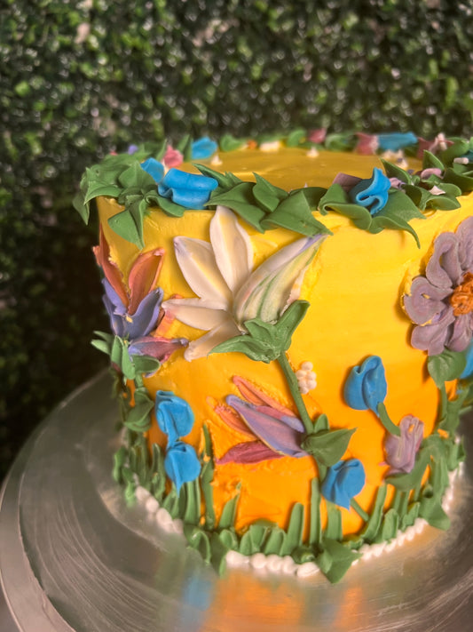 Garden Party Themed Cakes - Moonlit Pantry Catering & Events